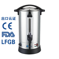 Urne à café électrique en acier inoxydable YIHAN, capacité de 9 à 29 L, puissance de 12 kW, fonctions de chauffage et d'isolation, fabriquée en usine