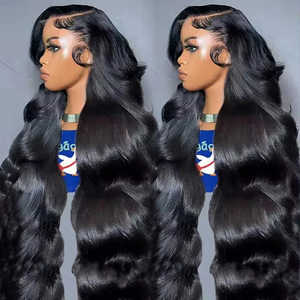 Hot Bán Mật Độ 200% Nguyên Việt 13X6 HD Ren Phía Trước Tóc Trinh Nữ Tóc Giả Nhà Cung Cấp, Cơ Thể Sóng Glueless Tóc Con Người Ren Phía Trước Tóc Giả - Product Image 1