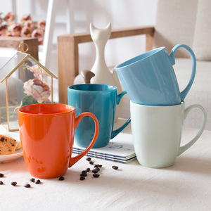 Taza de Cerámica para Té, Agua o Café, de Porcelana Esmaltada, Colorida, Económica, de 12 oz, con Logotipo Personalizado Impreso, para Regalo Promocional, Venta al Por Mayor - Product Image 3