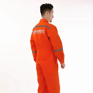 Custom High Visibility Winter Work Coveralls fire-resistant Work Coveralls anti-static thermal winter coverall