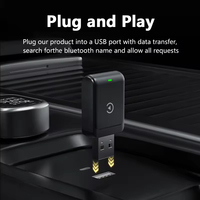 Wireless CarPlay & Android Auto AI Box dengan BT 5.0 2.4G+5GHz WiFi Plug and Play untuk Mobil Universal - Qualcomm 8-core CPU