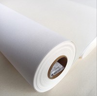 100% rouleau de toile polyester impression toile jet d'encre rouleau de toile étanche