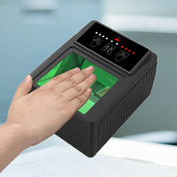 Lecteur biométrique d'empreintes digitales à dix doigts, scanner d'empreintes digitales à quatre doigts pour système d'acquisition d'empreintes digitales enroulées, immigration