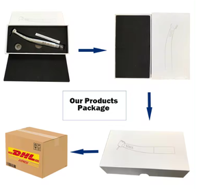 Dentaltisch Hochgeschwindigkeits-Handstück-Schubturbine 4/2 Löcher passend zu Nsk Pana Max - Product Image 6