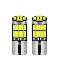 HOLY Canbus 168 194 T10 26SMD 4014 12V 18W Blanc/Ambre/Rouge LED Ampoules pour la position de stationnement de voiture et les lumières de dôme intérieures