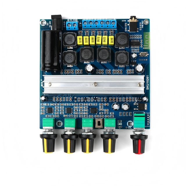 TPA3116 2.1 Subwoofer Amplifier Board 50W*2 + 100W Blue Tooth 5.0 High Power Digital Audio Amp Module