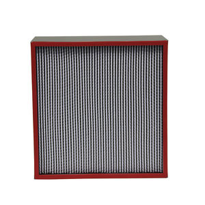 Filtre à plaques conforme GMP H13-H14 le filtre HEPA 99.97-99.995% Efficacité pour les salles blanches et les <span class=keywords><strong>AHU</strong></span> pharmaceutiques - Product Image 6