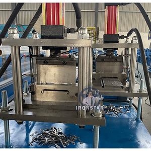 Nueva Máquina Perfiladora de Rodillos para Rieles Guía de Puertas Enrollables Ironstar 2026 / Máquina para Fabricar Puertas Enrollables - Product Image 4