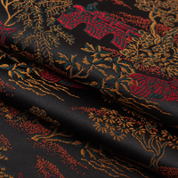 Nouveau tissu floral jacquard de style chinois pour Cheongsam