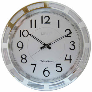 Wholesale Aluminum Dial Golden <strong>Wall</strong> <strong>Clock</strong> 35CM - Product Image 3