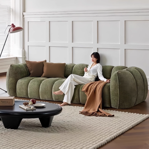 <span class=keywords><strong>Canapé</strong></span> de salon sectionnel moderne et minimaliste avec motif flocon de neige et rembourrage en mousse, <span class=keywords><strong>canapé</strong></span>-lit 2/3 places pour hôtels et usage domestique - Product Image 3