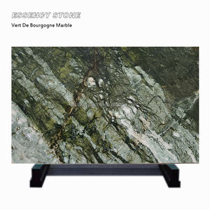 Luxe Naturel Irlandais Connemara Vert Pierre Verte De Bourgogne Vert Printemps Vague Marbre Dalle Mur Carreau Poli Cuisine Marbre - Product Image 1