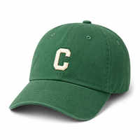 Gorra de Béisbol Personalizada con Logotipo Vintage, Bordado en Relieve 3D, 100% Algodón Suave, Estilo Dad Hat de 6 Paneles, Sarga Lavada