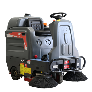 Machine de balayage de voirie à batterie haute performance, équipement de nettoyage routier autoporté pour parkings et places publiques - Product Image 1