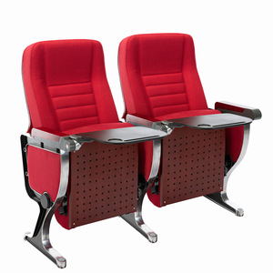 เก้าอี้หอประชุม Jiarunde รุ่น C-816 สีน้ำเงิน พร้อมที่วางแขน สำหรับโรงภาพยนตร์ ห้องบรรยาย ห้องประชุม แถวเก้าอี้ - Product Image 2