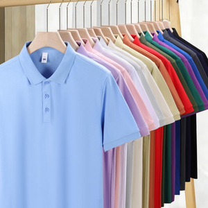 <span class=keywords><strong>Polo</strong></span> Personalizzata 150gsm <span class=keywords><strong>Taglie</strong></span> Europee e Americane Plus-Size in Poliestere Maniche Corte Stampa Logo Personalizzabile Unisex - Product Image 2