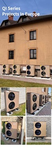 Pompe à chaleur air-eau EVI A+++ 18KW pour chauffage et refroidissement extérieur d'hôtel, R32 -25°C, avec boîtier en acier inoxydable, pompes à chaleur EVI -25 - Product Image 4