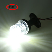 Accessoires de bateau Foyo, vente chaude, feux de navigation LED 4 pouces, éclairage d'ancre réglable tout autour