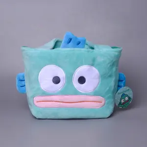 Günstige Karikatur Sanrioed Anime niedliche Kawaii-Plüschtaschen Hangyodon gefüllte hässliche niedliche Fischmädchen Kinder-Tote-Handtaschen