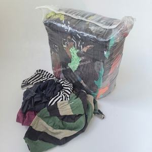 Chiffons pré-lavés pour usage industriel intensif, chiffons en tissu coloré, 100% coton, pour l'absorption de l'huile et de l'eau - Product Image 1