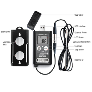 Cold Storage PT100 Ultra Data Logger Bluetooth USB <strong>Temperature</strong> Meter with <strong>Probe</strong> - Product Image 2