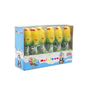 Cartoon Corn Lollipop Hard Toys Fruity Flavored Individually <strong>Wrapped</strong> Corn Shape <strong>Sweets</strong> for Kids Bulk Packaged Bottle - Product Image 5