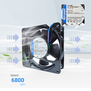Ventilador Axial ebmpapst 4118NH4 48V DC 120*120*38mm 12038 12cm 208.9CFM 28W IP20 con Cables para Gabinete de Inversor - Product Image 3