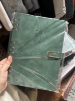 Carnet à feuilles mobiles en cuir PU personnalisé avec logo, format A5 B5, pages intérieures remplaçables, cadeau d'entreprise personnalisé pour le bureau