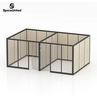 Cloison mobile pliante SpaceUnited, séparateur de pièce, mobilier de bureau