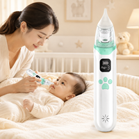 Aspirateur nasal pour bébé Nimicoo KA1001 Max. Aspiration de 68 kPa, poignée sans BPA, charge USB, débit de 3,2 L, 700 mAh