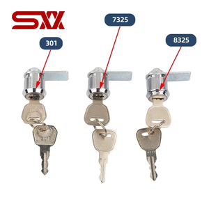 Cerradura para Gabinete de Control de Elevador 301, 7325, 8325, Aleación de Zinc, para <span class=keywords><strong>Otis</strong></span> Mitsubishi KONE - Product Image 2