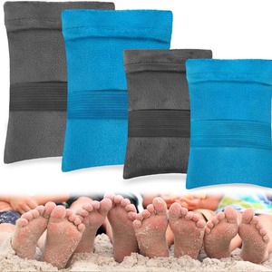 Sac de décapage de sable pour la plage essuyer mitaines nettoyant pour sable poudre <span class=keywords><strong>pochette</strong></span> accessoires de surf essentiels de plage pour les vacances Camping - Product Image 6