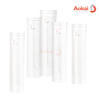 Filtro de PTFE tipo bolsa para colector de polvo de tipo Pulse Jet, tamaño personalizado para control de emisiones industriales de materiales de baterías
