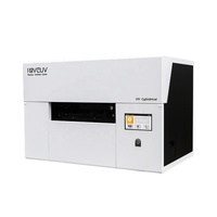 Machine d'impression UV de bureau de petite taille pour bouteilles, tête HD I3200 Hoson Riin