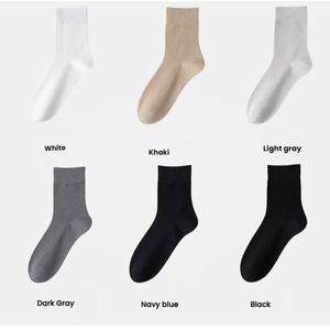 جوارب من ألياف الخيزران للرجال بشعار مخصص من الشركة المصنعة ناعمة وسلسة للبشرة الحساسة مضادة للرائحة - Product Image 3