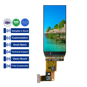 Petit écran AMOLED de 2 pouces 240x536 IPS Barre d'écran OLED MIPI 40 broches Écran LCD à bande 1,91 pouces Panneau OLED Panneau tactile personnalisé - Product Image 1