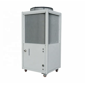 Enfriador de <span class=keywords><strong>Agua</strong></span> <span class=keywords><strong>por</strong></span> Aire con Condensador de Placa de Microcanal, Compresor Scroll Copeland de 220V, Capacidad de Enfriamiento de 7.5kW - Product Image 4
