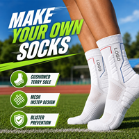 Chaussettes de sport en coton mi-mollet personnalisées, respirantes et de haute qualité pour hommes, échantillons gratuits, faible commande minimum