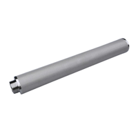 Élément filtrant en maille frittée en acier inoxydable 316L personnalisé, filtre fritté à 5 couches pour la filtration dans l'industrie pétrochimique