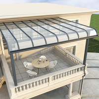 Auvent de fenêtre en Polycarbonate, auvent d'extérieur, vente directe depuis l'usine chinoise