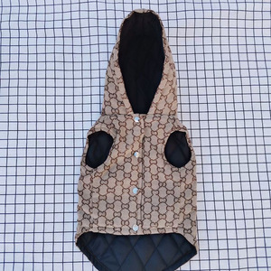 Gilet <span class=keywords><strong>per</strong></span> Animali Domestici XL di Lusso alla Moda, Ecologico, Classico con Cappuccio in Cotone <span class=keywords><strong>per</strong></span> Autunno e Inverno - Product Image 2