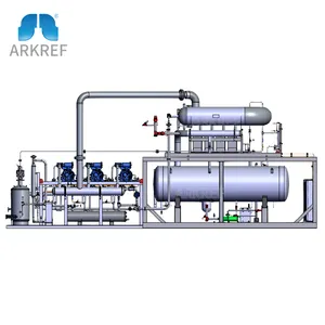 ARKREF Manufacturer Freon/CO2 compressor refrigeration Unit for cold room storage