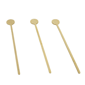 Bâtonnets à mélanger en bambou jetables, tête ronde, emballage individuel, agitateur pour <span class=keywords><strong>café</strong></span> et thé, logo personnalisé au laser pour boissons chaudes, thé au lait - Product Image 4