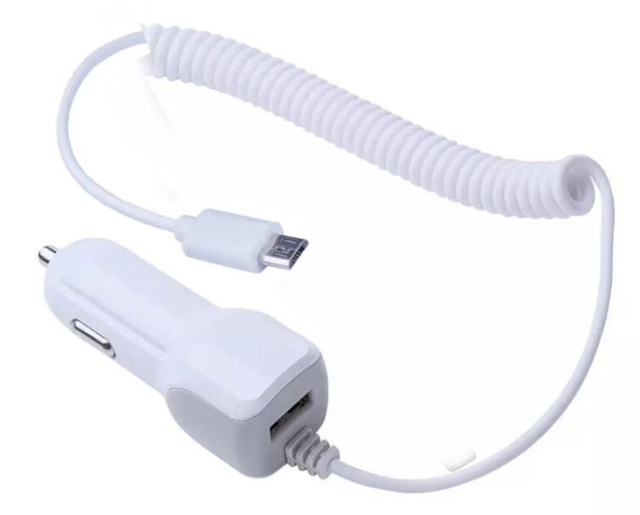Duckbill USB One Port 5V 2.1A Car Charger Adaptor With Micro USB Cable