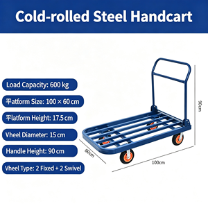 Stair Climbing <b>Cart</b> Sliding Wheels Heavy Duty Build Smooth Climb Easy Transport Folding Hand Truck With Stair Wheels Pro Kit - Product Image 2