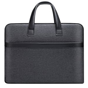 Bolsa de Conferencia de Tela Oxford de Alta Calidad, Maletín Ecológico para Hombre de Negocios con Bolsillo, Bolsa Impermeable para Portátil de 15.6 Pulgadas - Product Image 1