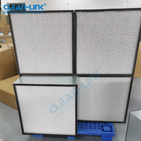 Industrieller Hochleistungs-Luftfilter mit 99,99% Reinheit und Separator, Ersatz für H13 H4 HEPA-Filter für Laminar-Air-Flow-Hauben