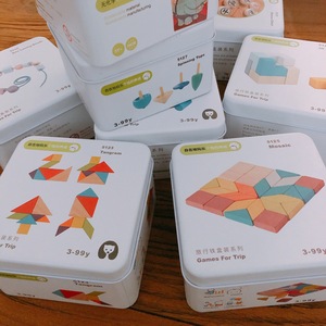 Children Puzzle Toys Montessori Preschool Education Tangram Game <b>Building</b> <b>Blocks</b> Learning Puzzle Game Kids Festival Toy - Product Image 2