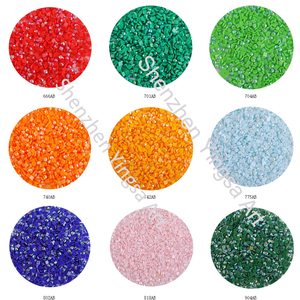 DIY 447 colores 2,5mm cuadrados completos taladros AB cuentas de resina cuadradas redondas por <span class=keywords><strong>kilo</strong></span> para pintura de diamantes - Product Image 5