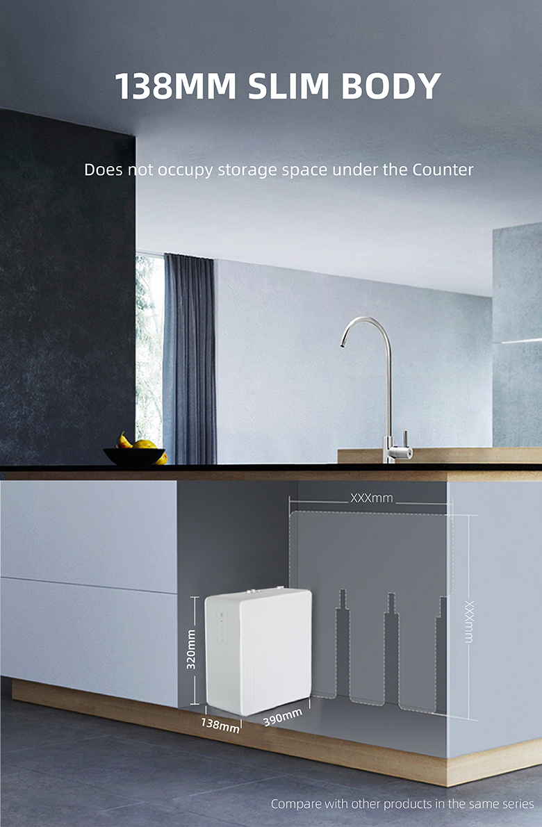 Filterpur intelligent kitchen RO alkaline faucuet mounted water purifier